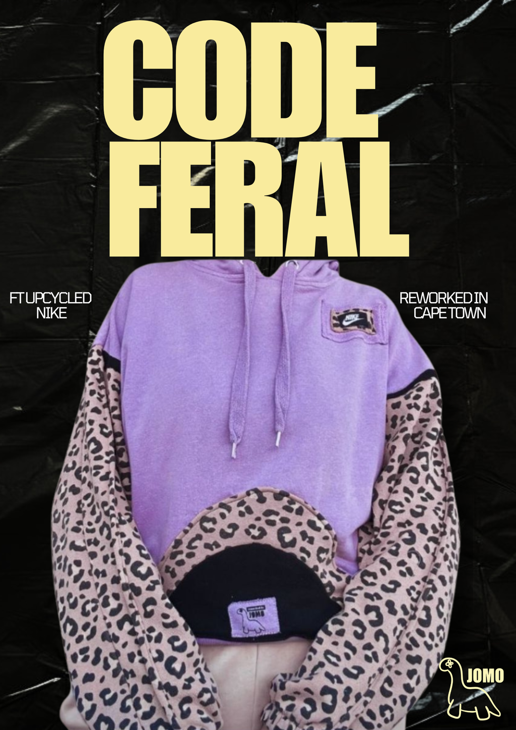 'CODE FERAL' Upcycled by JOMO Cape Town