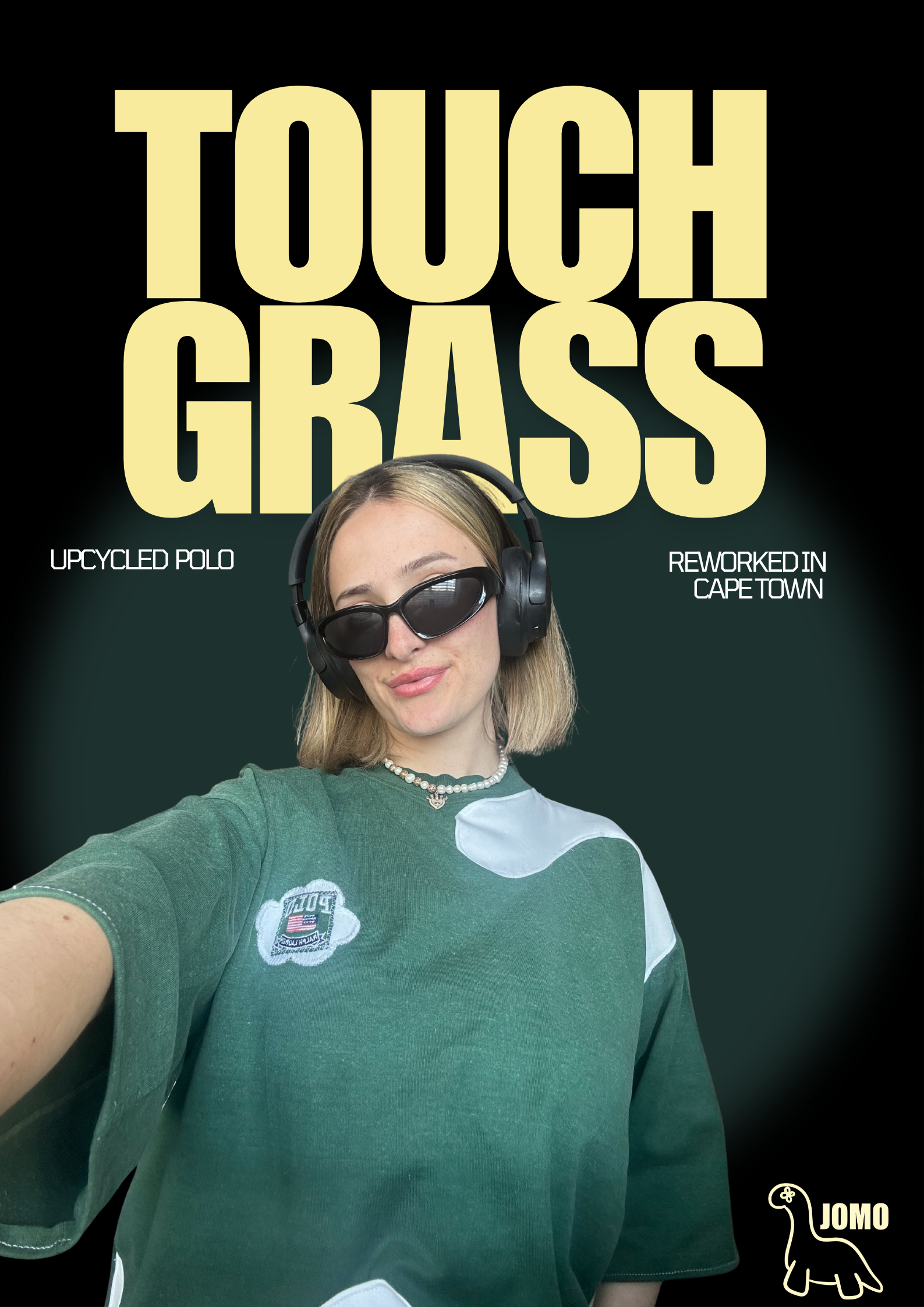 'TOUCH GRASS' Upcycled by JOMO Cape Town