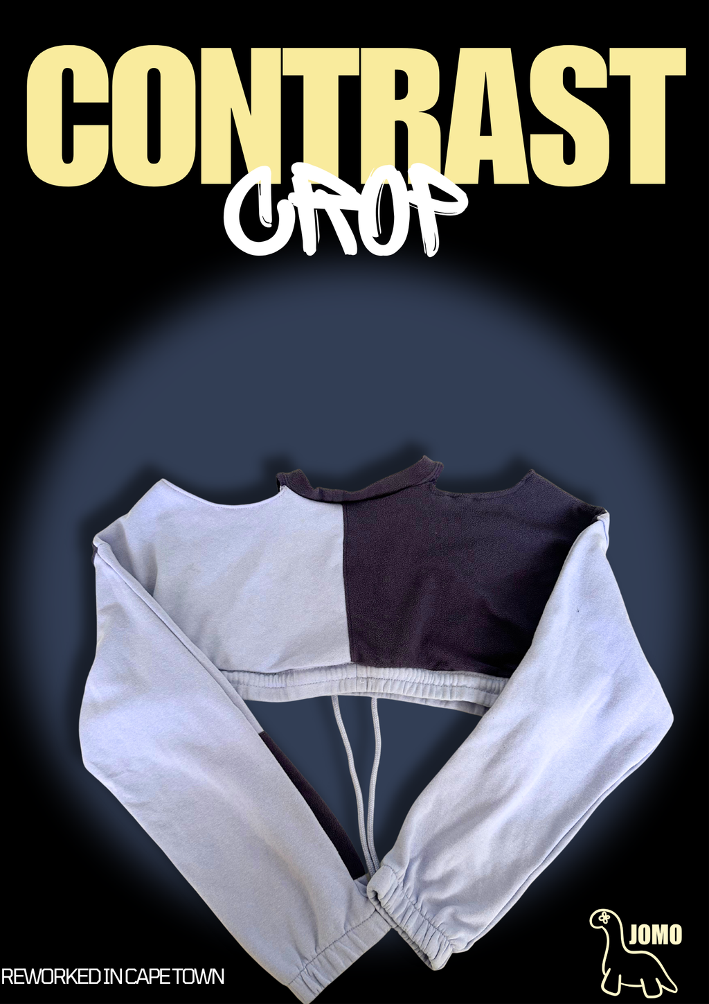 'CONTRAST CROP' Upcycled by JOMO Cape Town