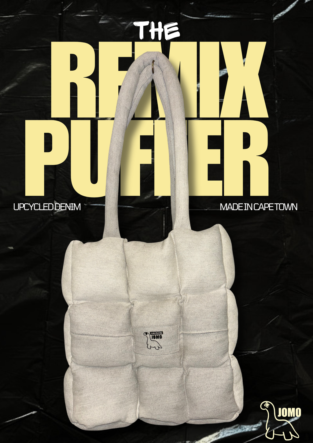 'THE REMIX PUFFER' Classic Grey