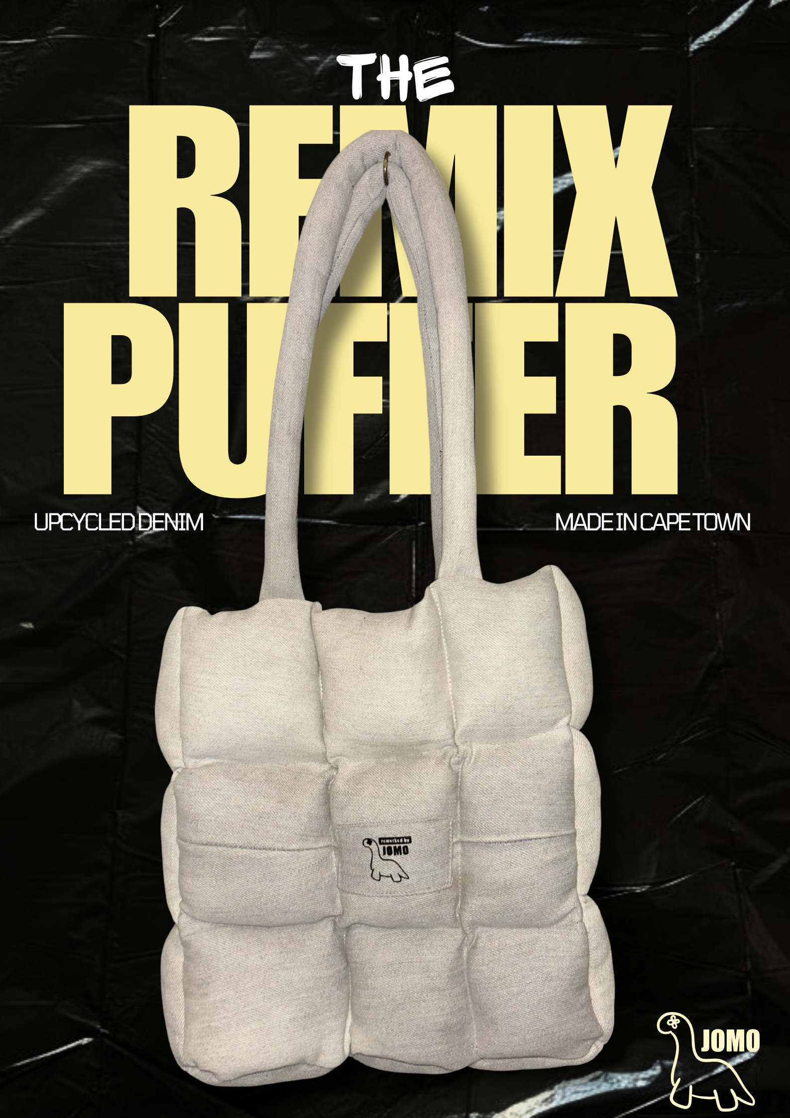 'THE REMIX PUFFER' Classic Grey