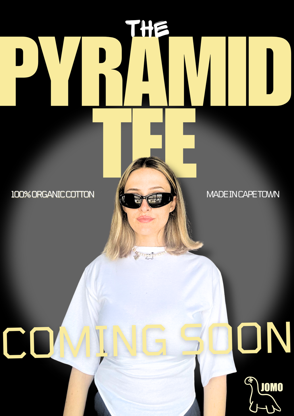 THE PYRAMID TEE by JOMO CAPE TOWN