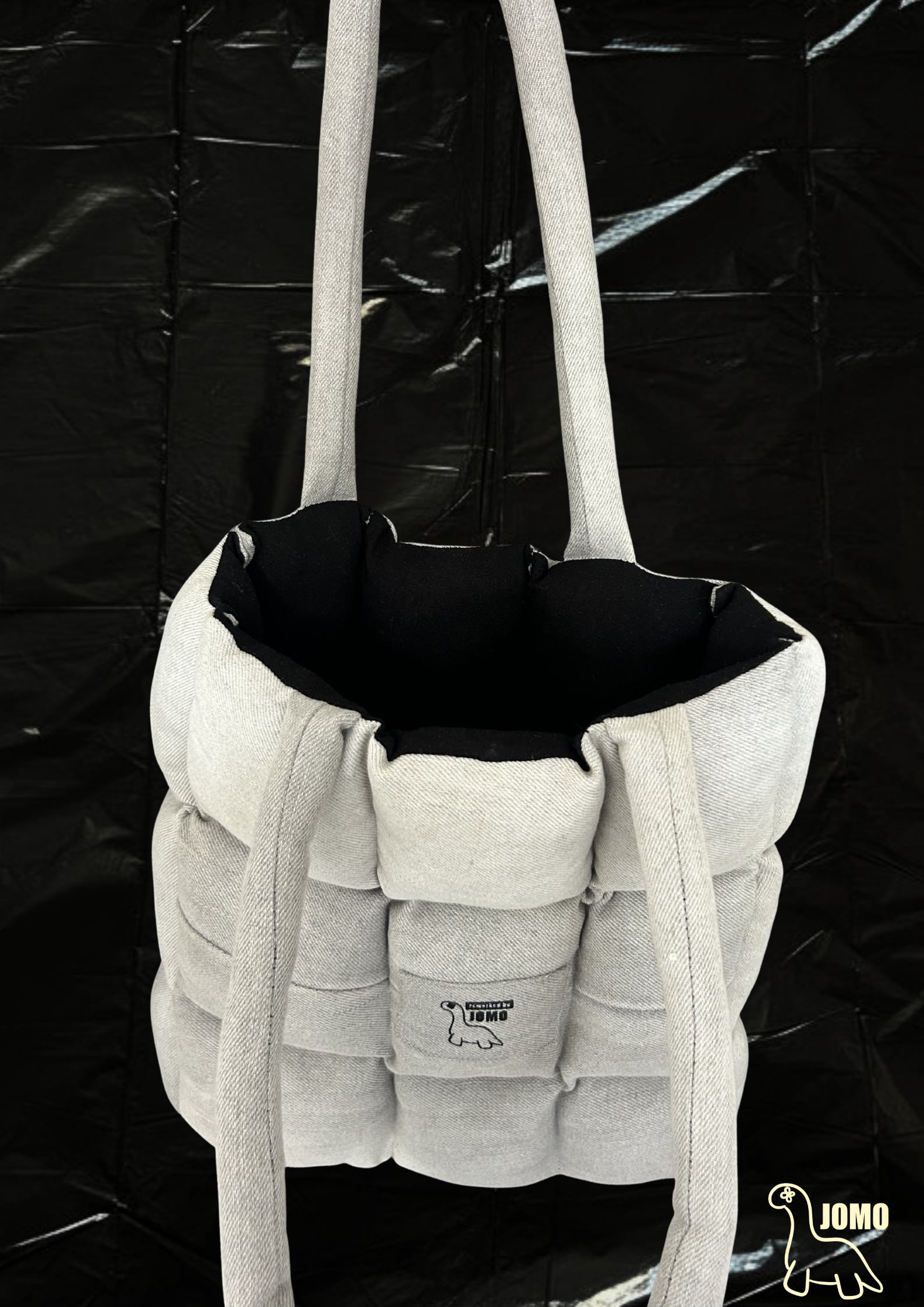 'THE REMIX PUFFER' Classic Grey