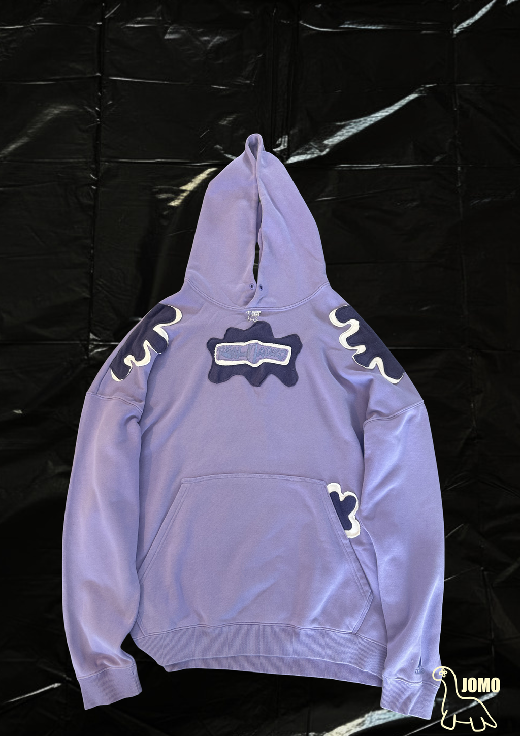'THE SCRIBBLE' Upcycled Hoodie by JOMO Cape Town