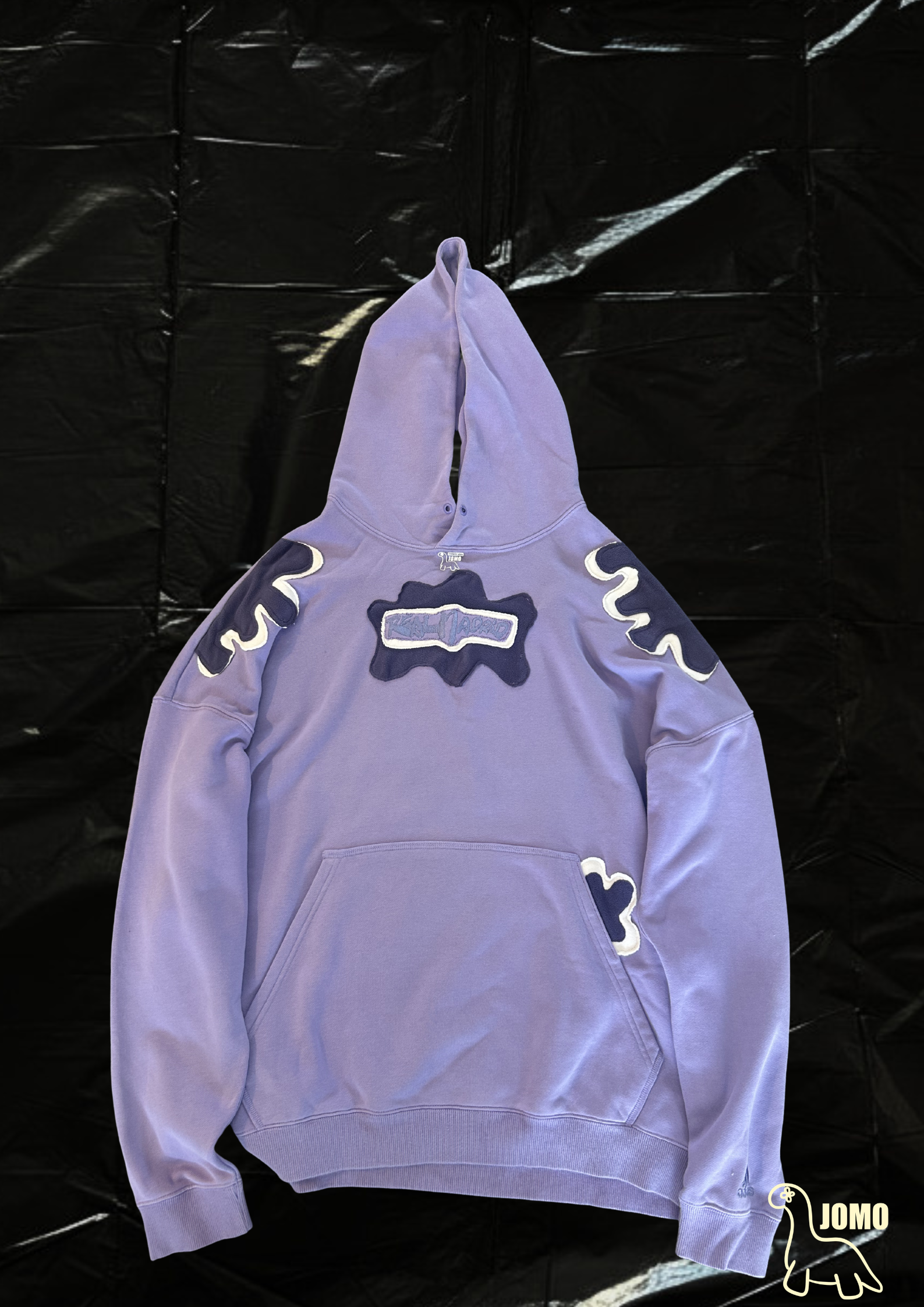 'THE SCRIBBLE' Upcycled Hoodie by JOMO Cape Town