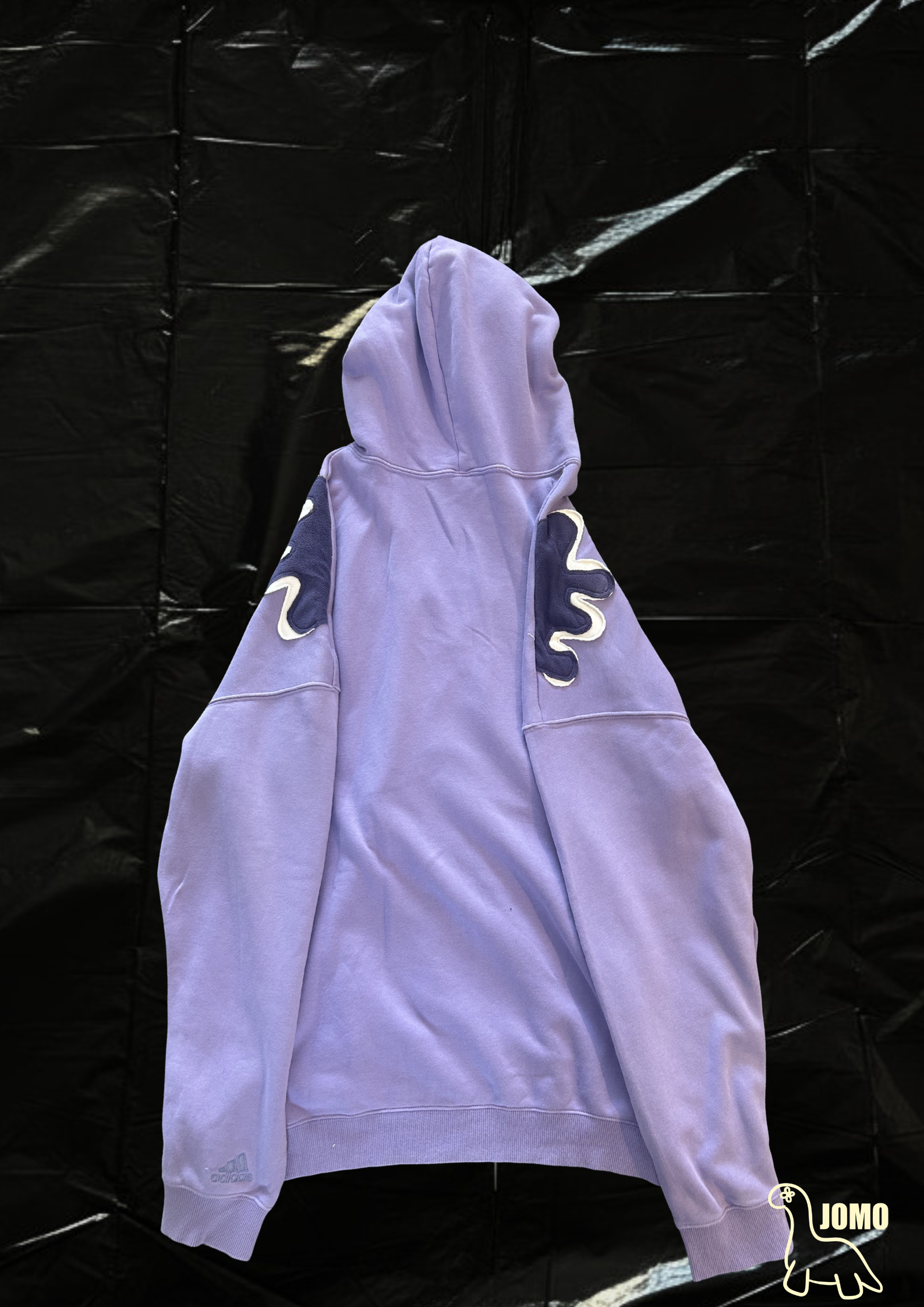 'THE SCRIBBLE' Upcycled Hoodie by JOMO Cape Town