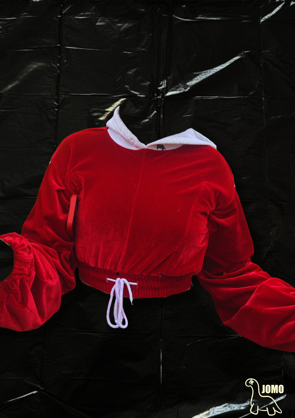 'THE ROYAL' Cropped Hoodie