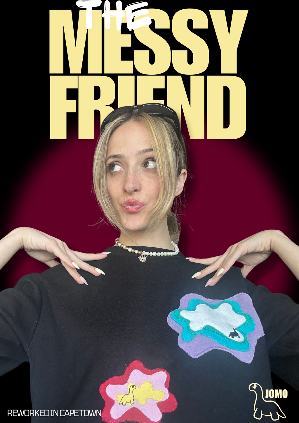 'THE MESSY FRIEND' Upcycled by JOMO Cape Town
