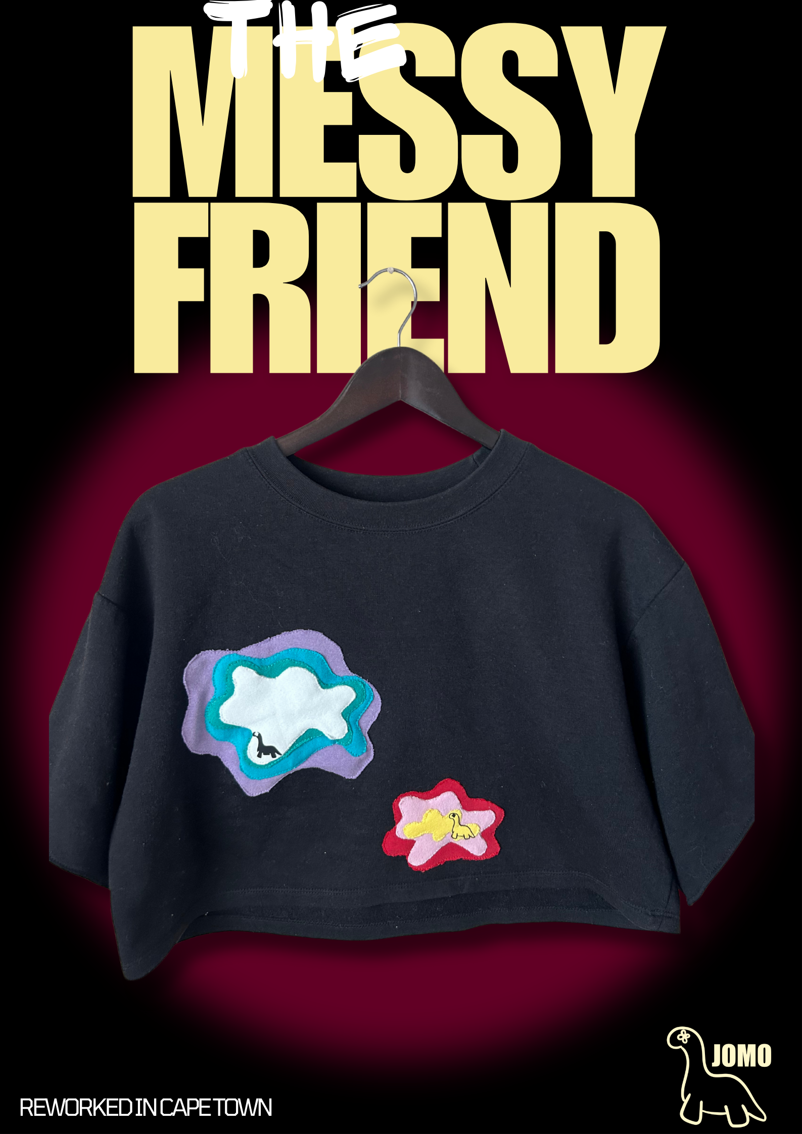 'THE MESSY FRIEND' Upcycled by JOMO Cape Town