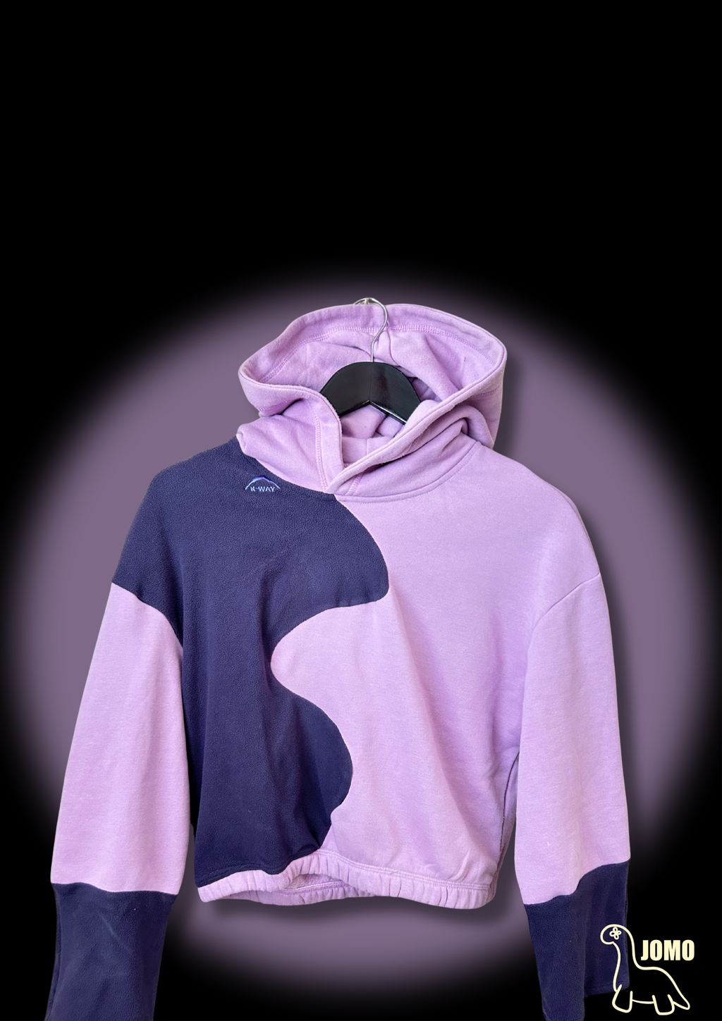 'SWIRLED' Upcycled Hoodie by JOMO Cape Town