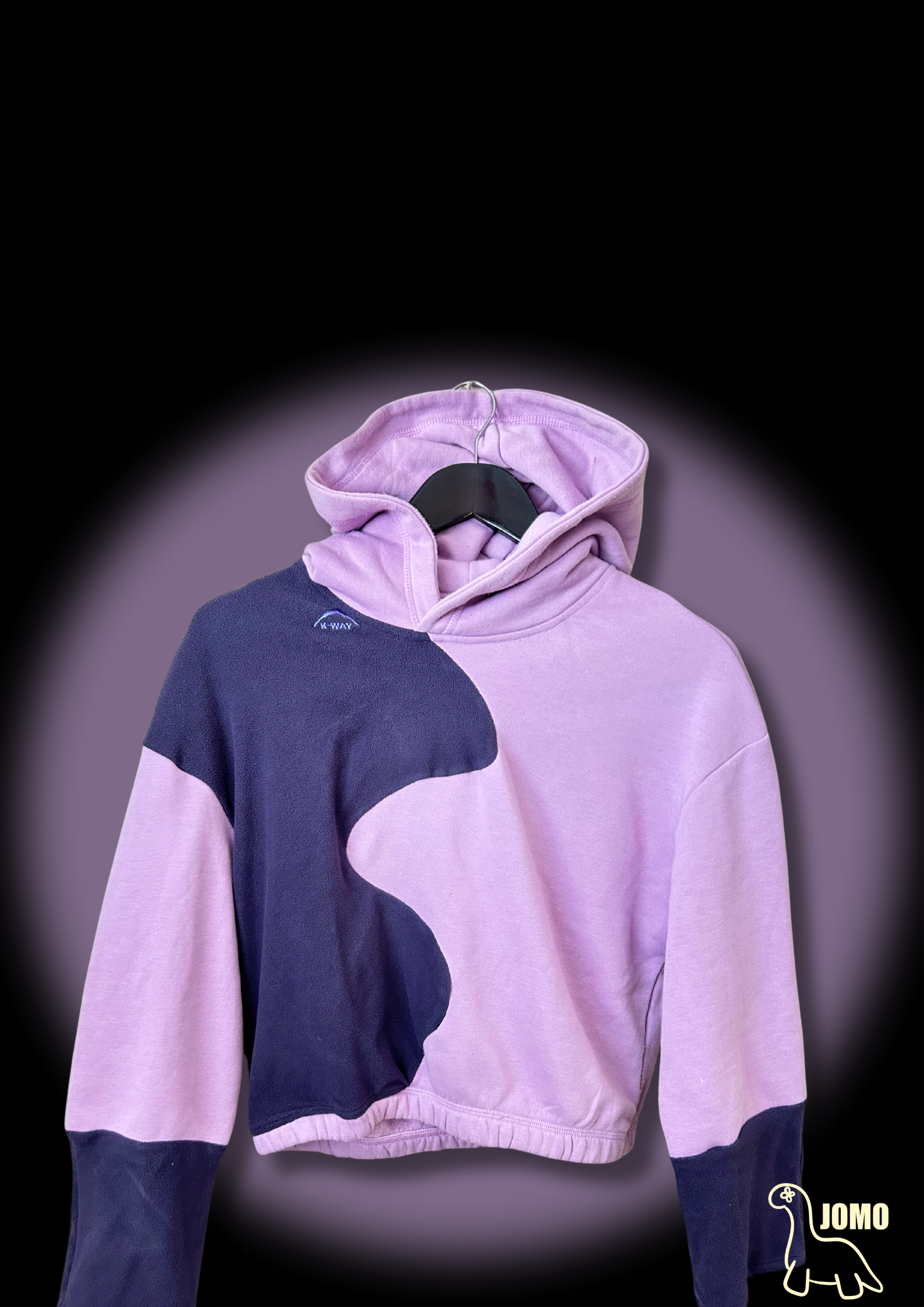 'SWIRLED' Upcycled Hoodie by JOMO Cape Town