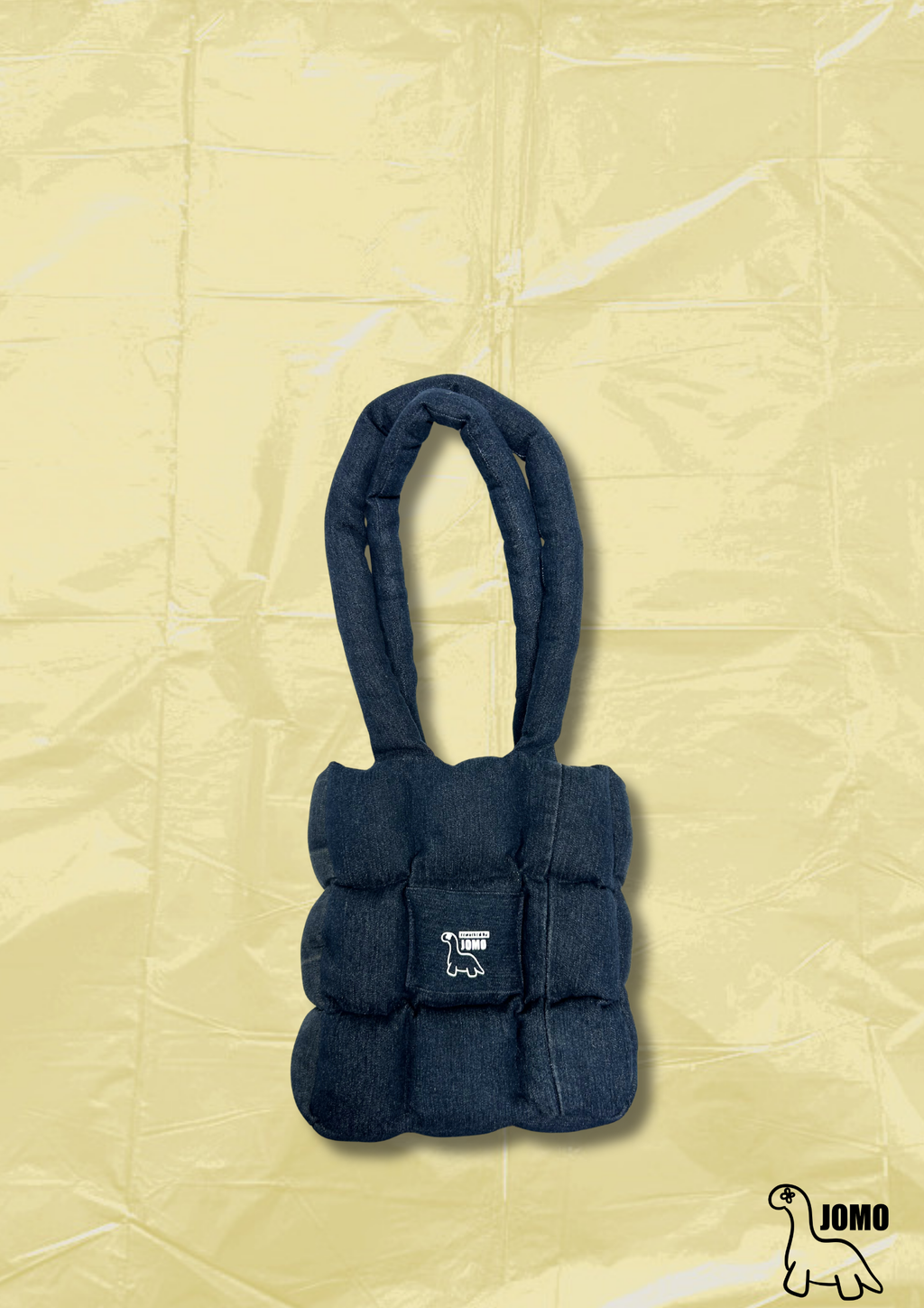 'THE MINI REMIX PUFFER' Indigo | Black Interior