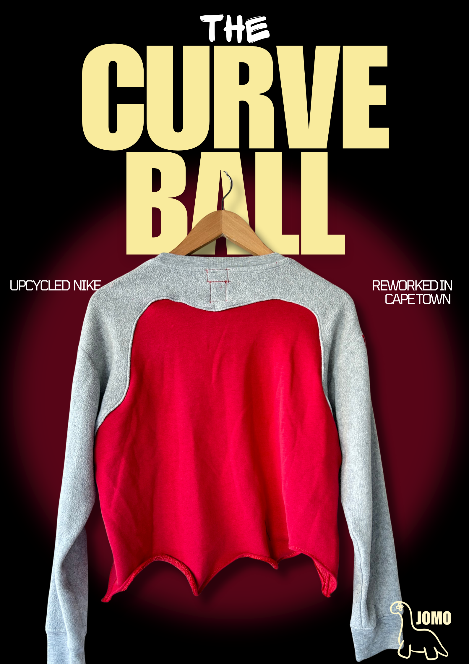 'THE CURVE BALL' Upcycled Sweater by JOMO Cape Town