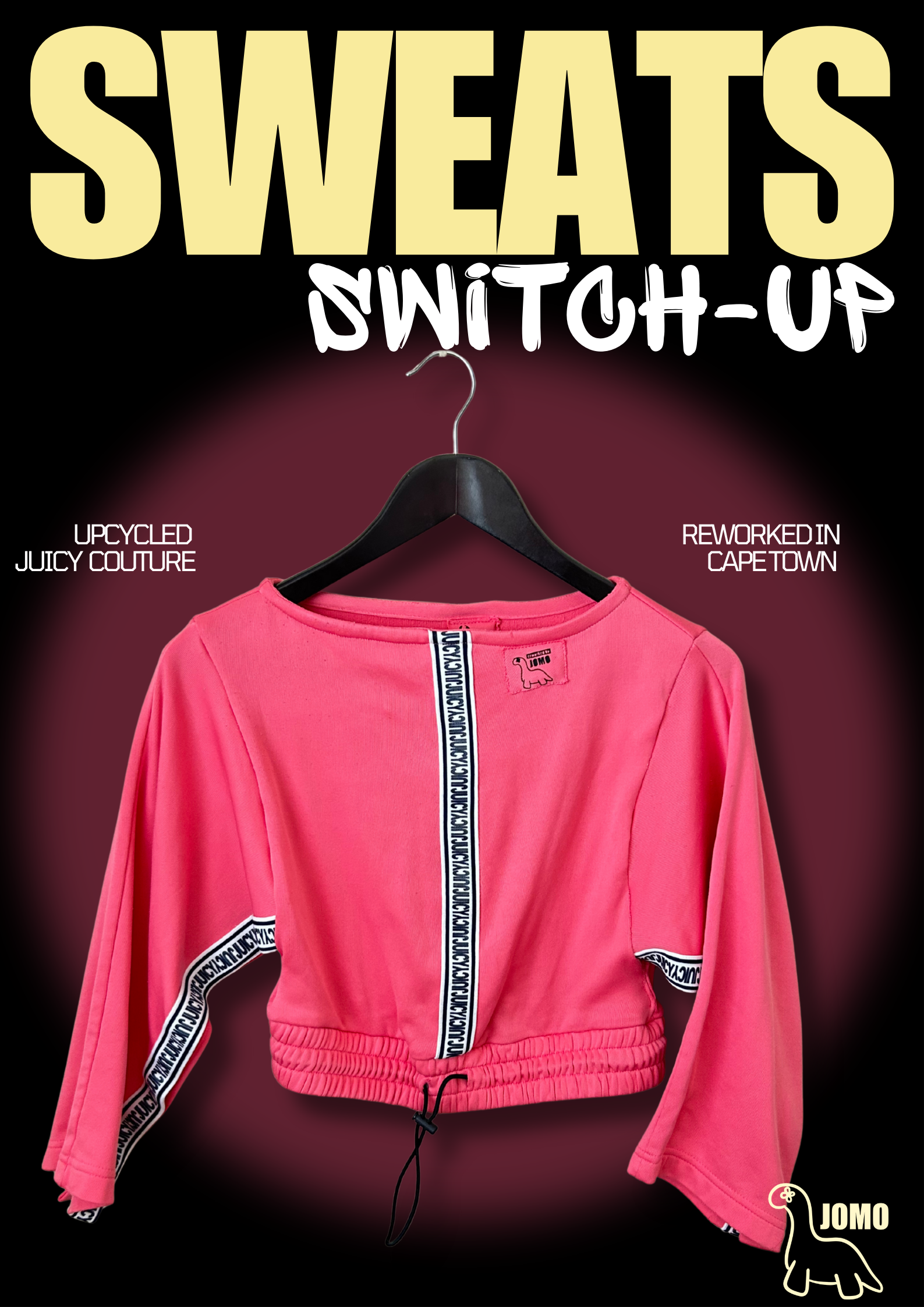 'SWEATS SWITCH-UP' Upcycled by JOMO Cape Town
