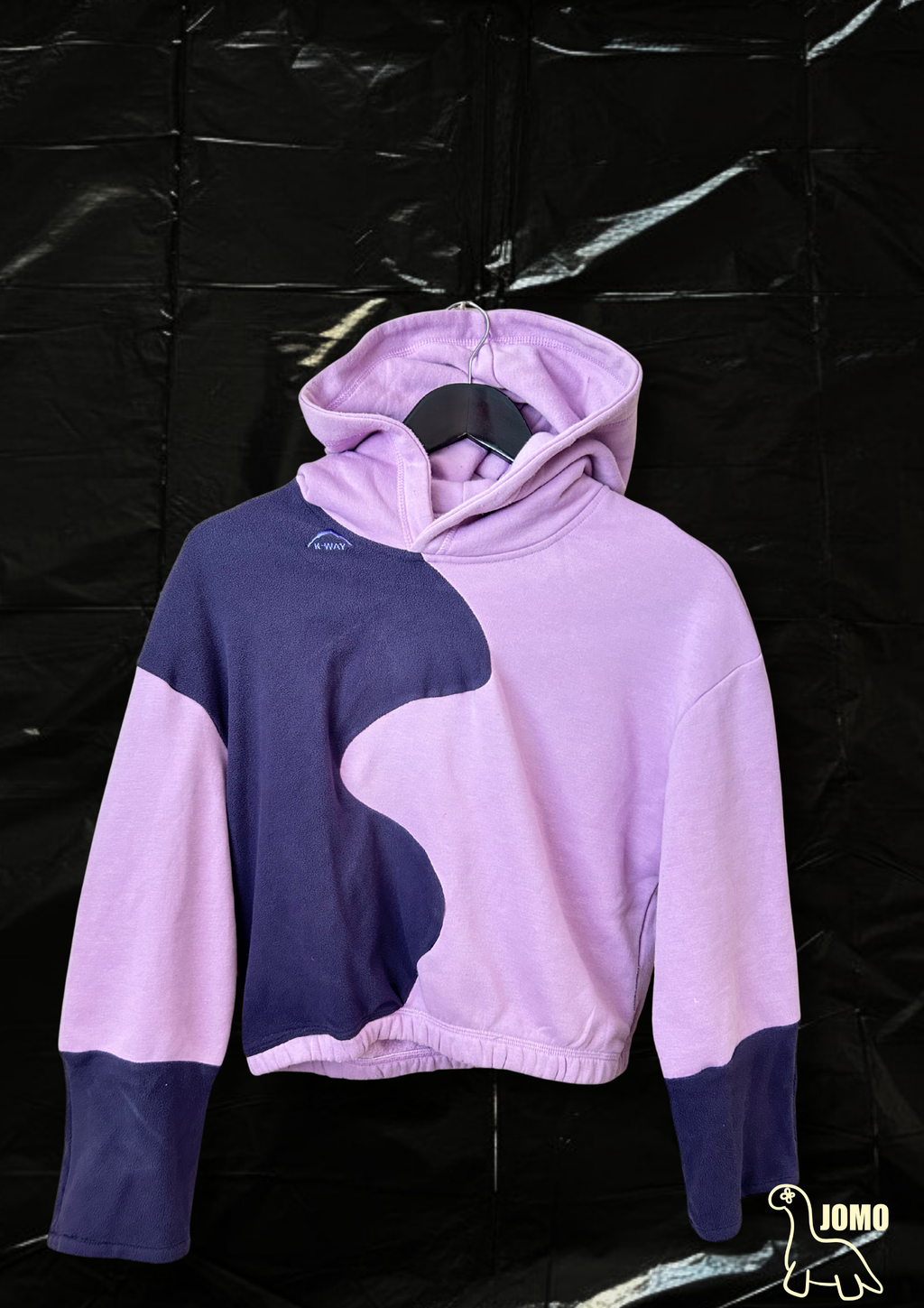 'SWIRLED' Upcycled Hoodie by JOMO Cape Town