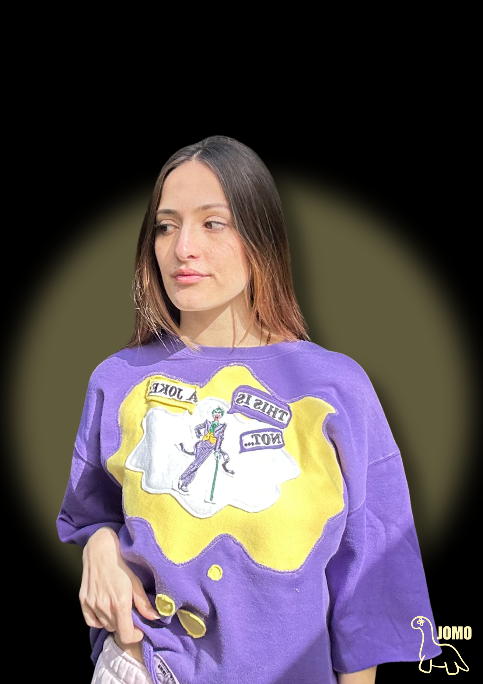 'THE JOKER'S FAVOURITE TEE' Upcycled by JOMO Cape Town