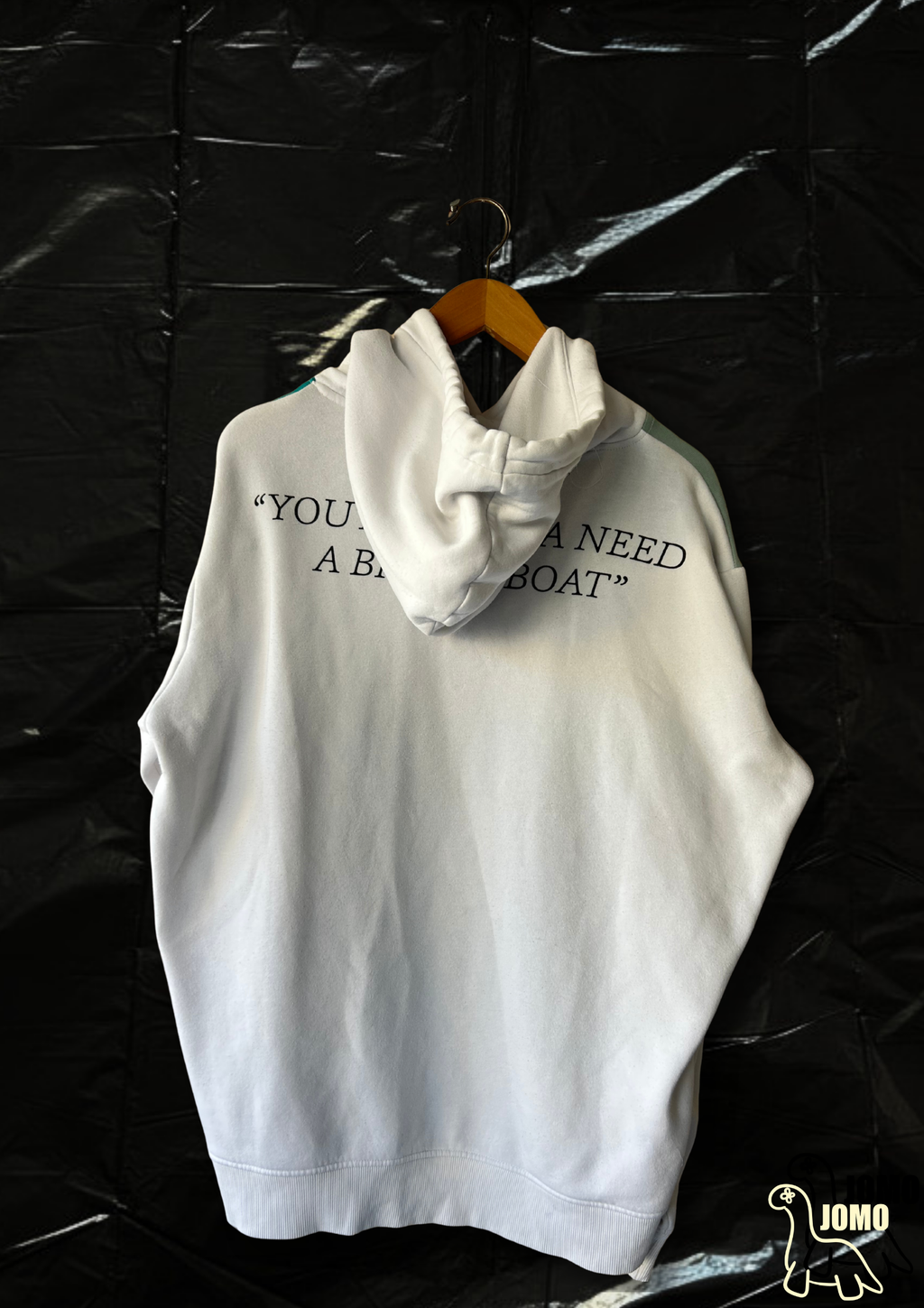 'THE COLLAGE' Upcycled Hoodie by JOMO Cape Town