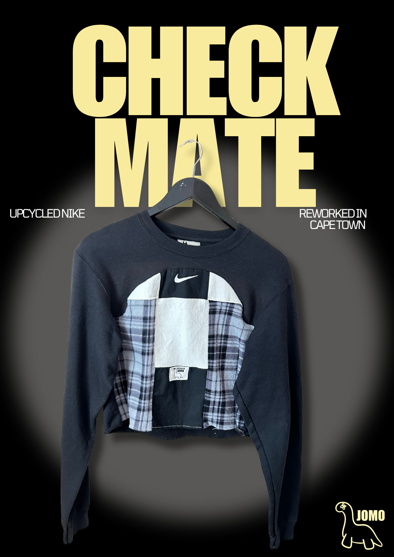 'CHECK MATE' Upcycled by JOMO Cape Town