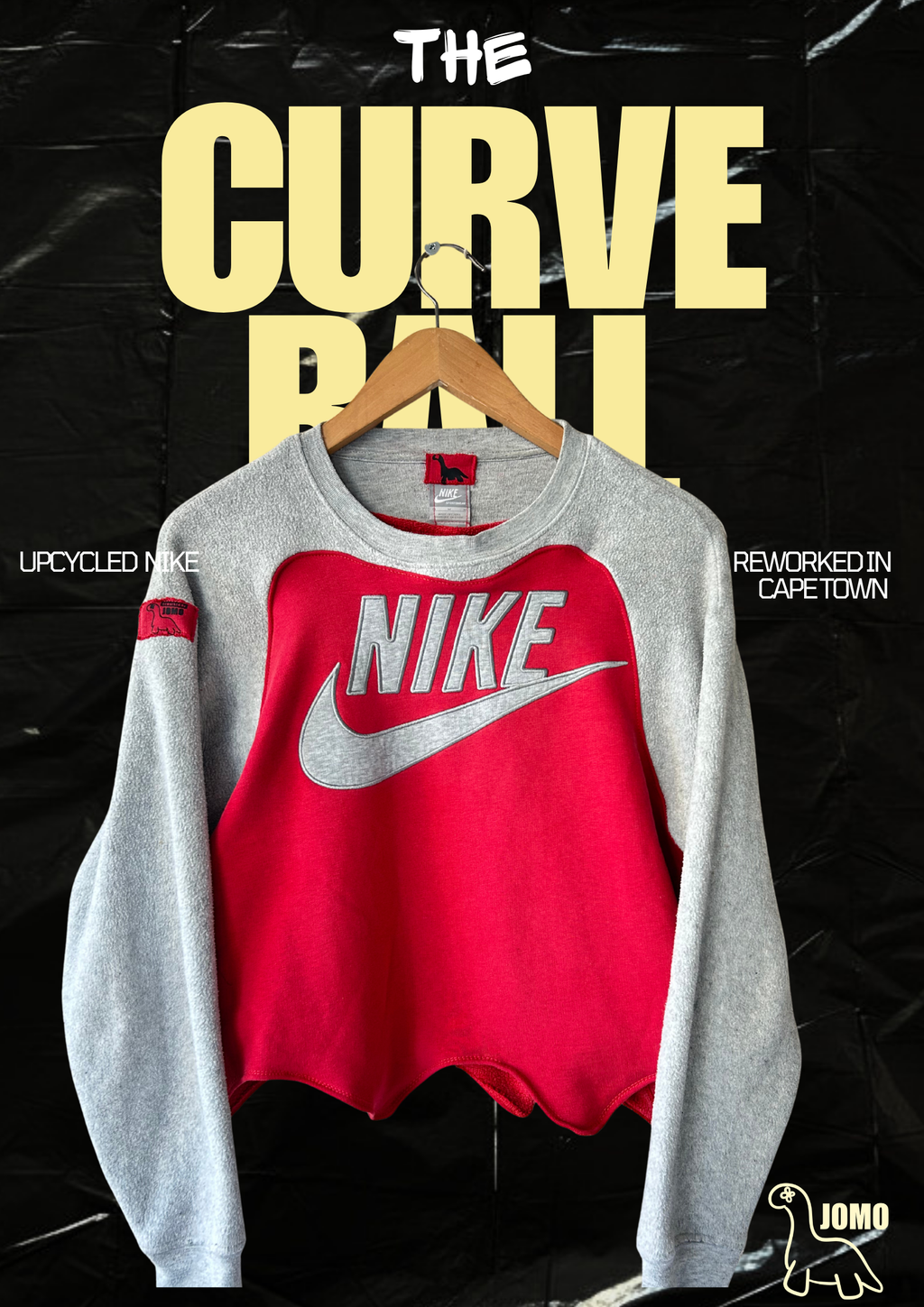 'THE CURVE BALL' Upcycled Sweater by JOMO Cape Town