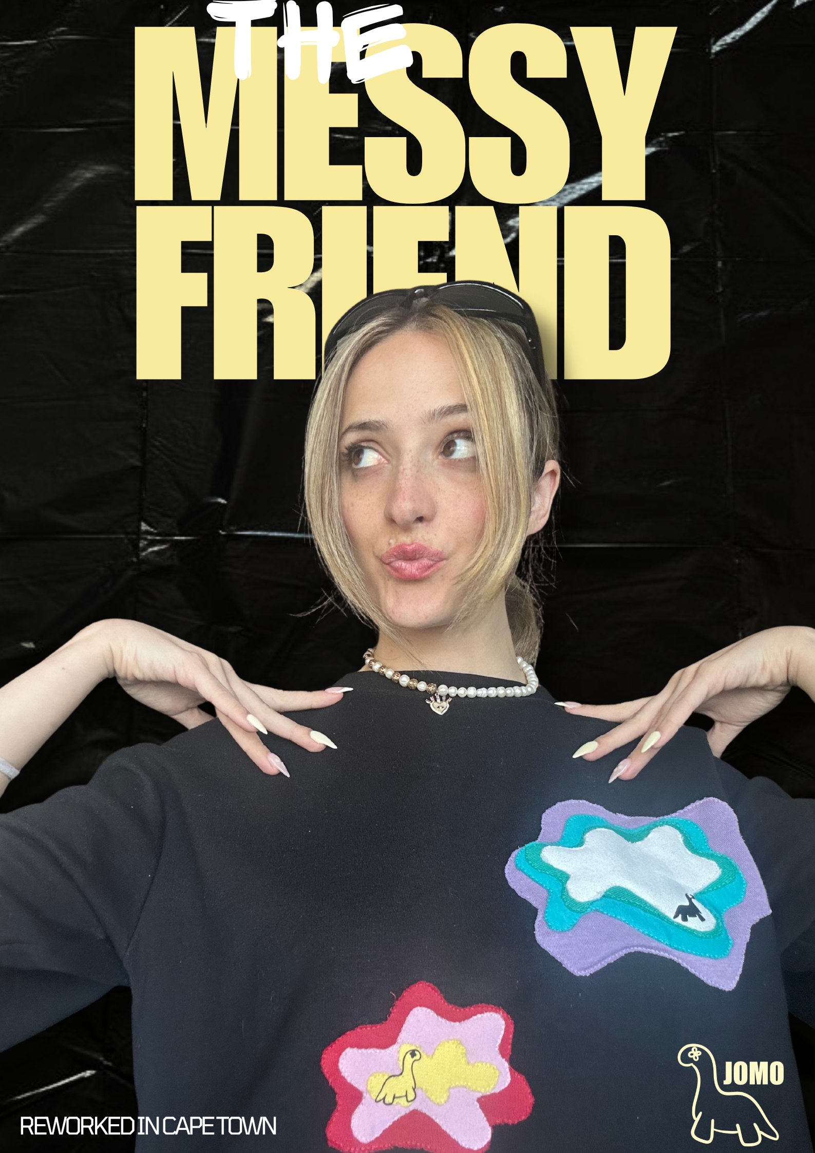 'THE MESSY FRIEND' Upcycled by JOMO Cape Town