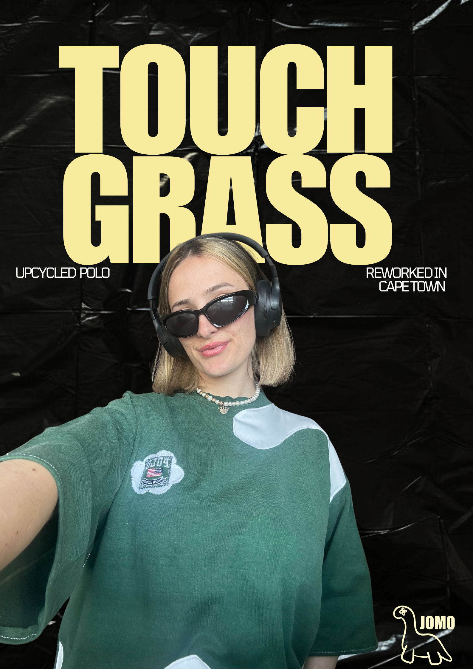 'TOUCH GRASS' Upcycled by JOMO Cape Town