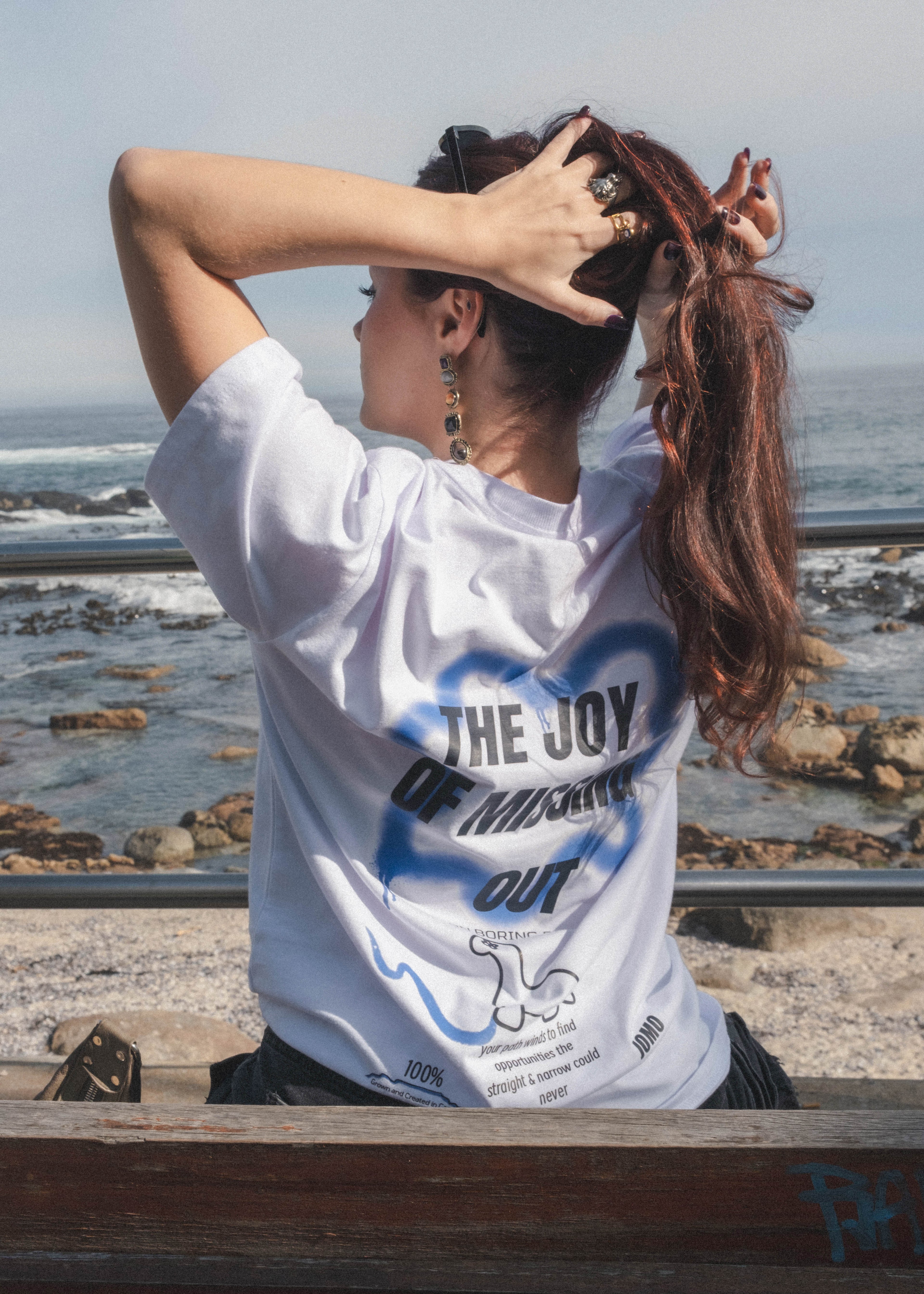 Home-Grown Manifesto Tee Blue