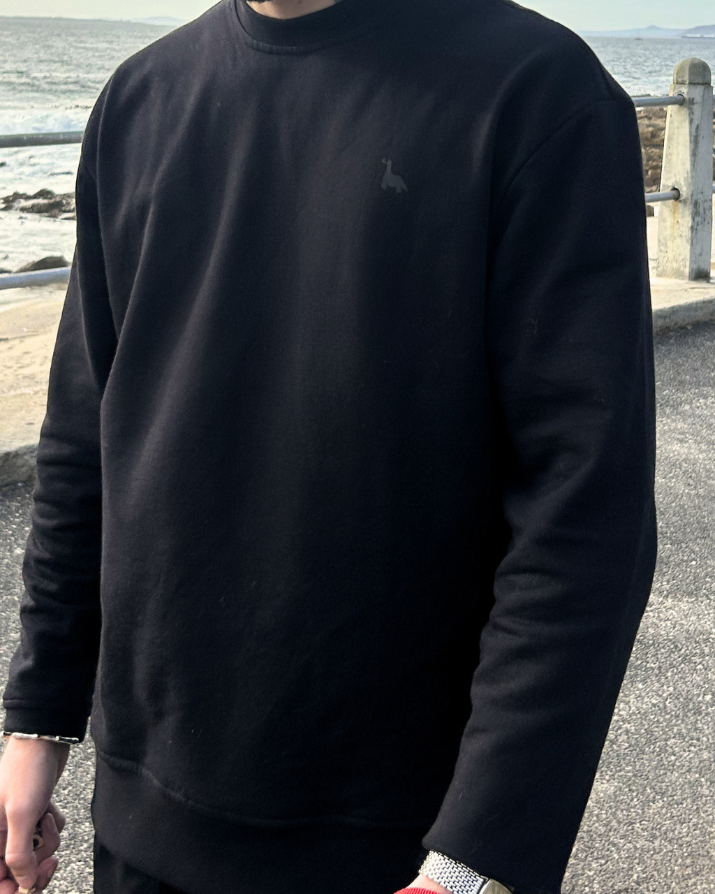 The Cozy Boy Sweater—Black