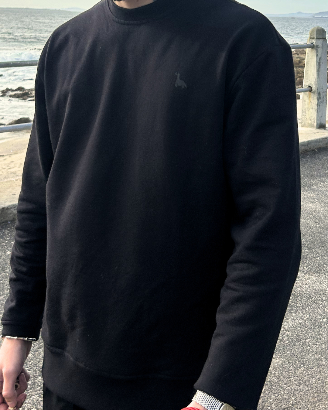 The Cozy Boy Sweater—Black