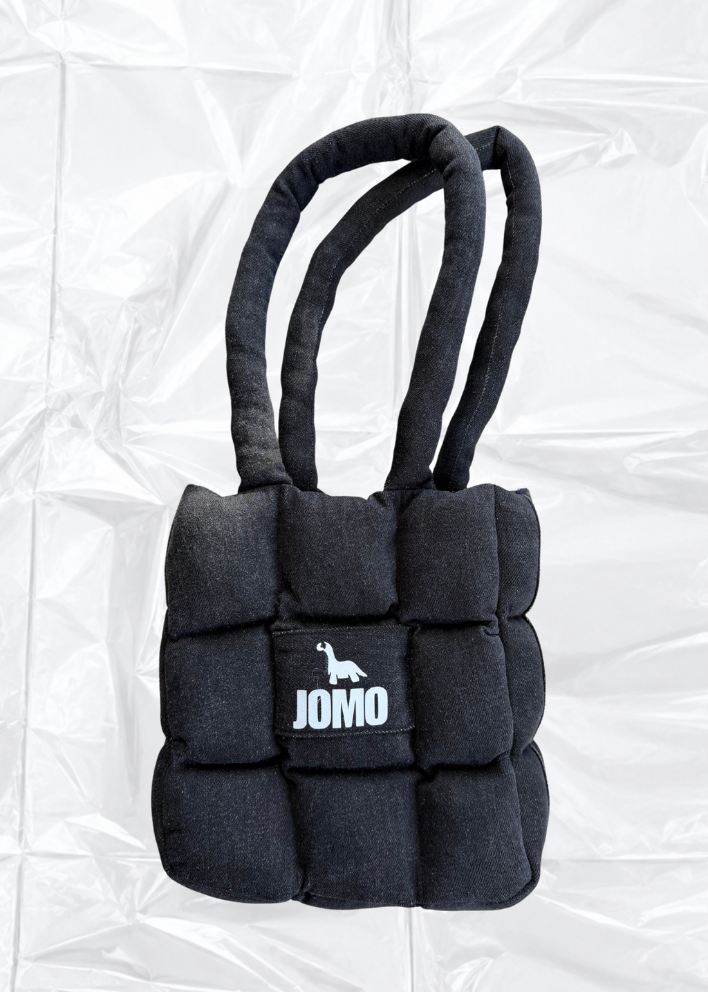 THE MINI REMIX PUFFER Upcycled Bag | Night